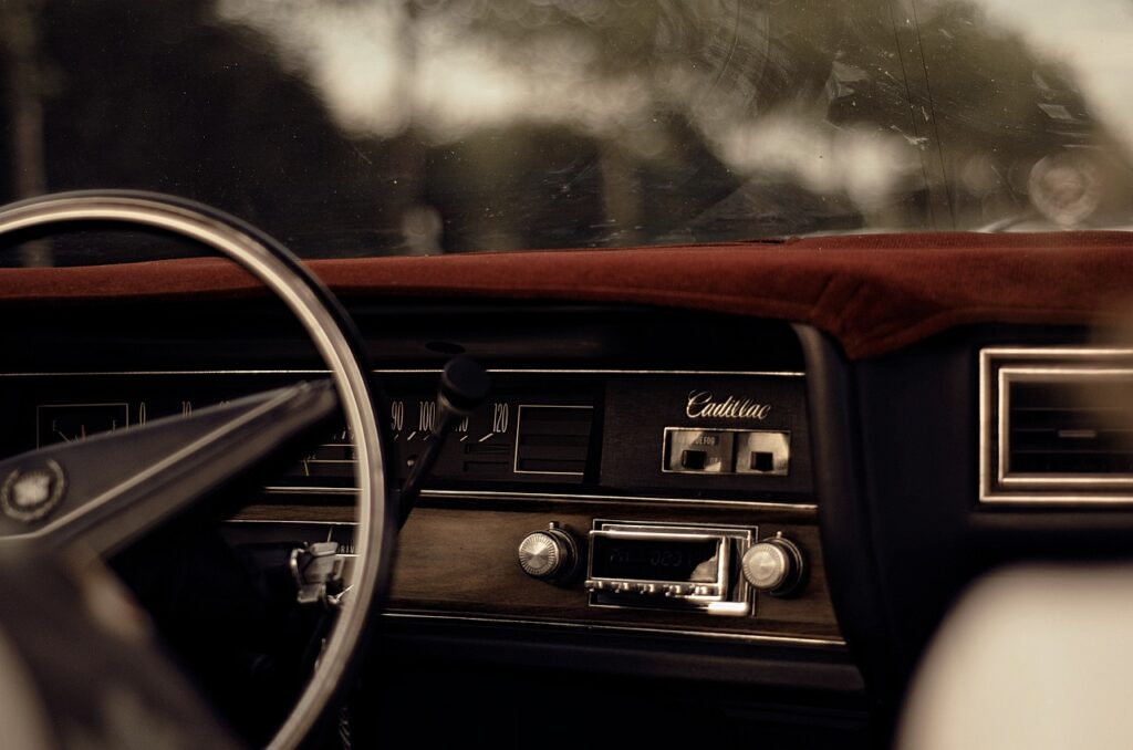 automobile, cadillac, vintage, steering wheel, dashboard, cadillac, cadillac, cadillac, cadillac, cadillac